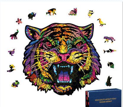 Fashion Halloween Christmas Owl Alien Wooden Jigsaw Puzzle Animal Jigsaw Puzzle