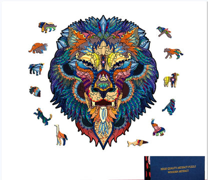 Fashion Halloween Christmas Owl Alien Wooden Jigsaw Puzzle Animal Jigsaw Puzzle