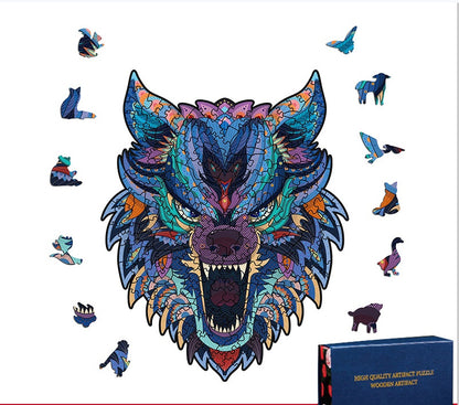 Fashion Halloween Christmas Owl Alien Wooden Jigsaw Puzzle Animal Jigsaw Puzzle