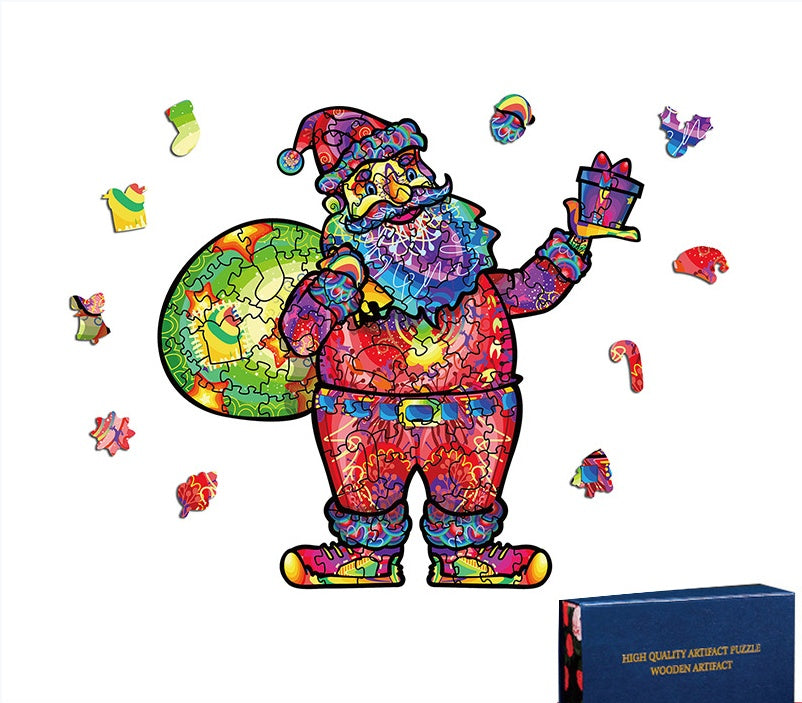 Fashion Halloween Christmas Owl Alien Wooden Jigsaw Puzzle Animal Jigsaw Puzzle