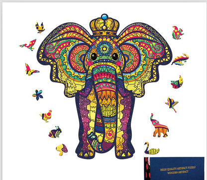 Fashion Halloween Christmas Owl Alien Wooden Jigsaw Puzzle Animal Jigsaw Puzzle