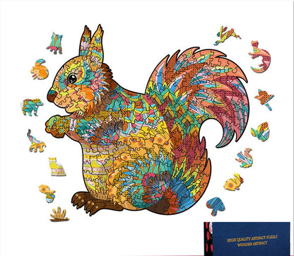 Fashion Halloween Christmas Owl Alien Wooden Jigsaw Puzzle Animal Jigsaw Puzzle