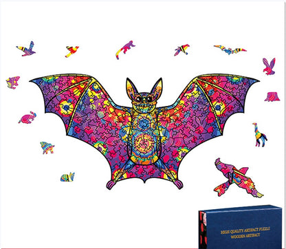 Fashion Halloween Christmas Owl Alien Wooden Jigsaw Puzzle Animal Jigsaw Puzzle