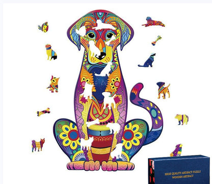 Fashion Halloween Christmas Owl Alien Wooden Jigsaw Puzzle Animal Jigsaw Puzzle