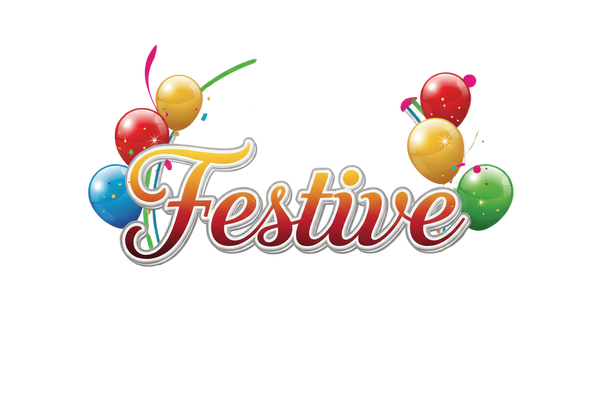 generate a festive logo